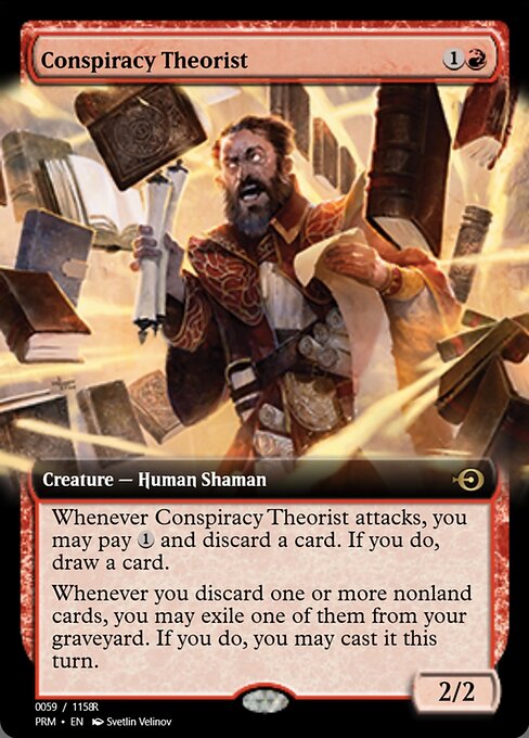 Conspiracy Theorist highlighted card art