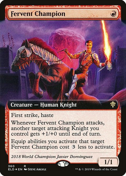Fervent Champion from Throne of Eldraine