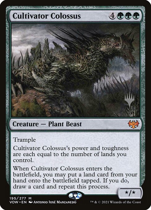 Cultivator Colossus from Innistrad: Crimson Vow Promos