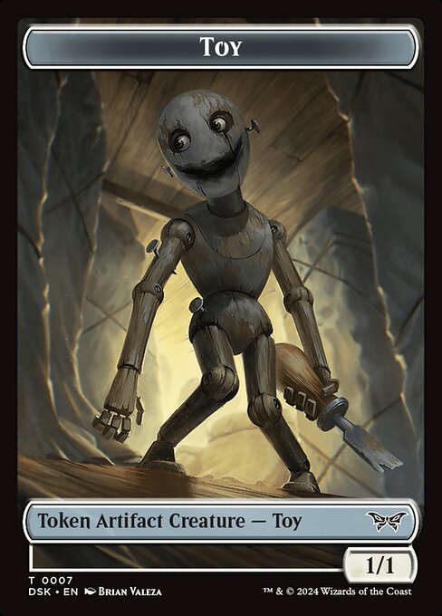 Toy highlighted card art