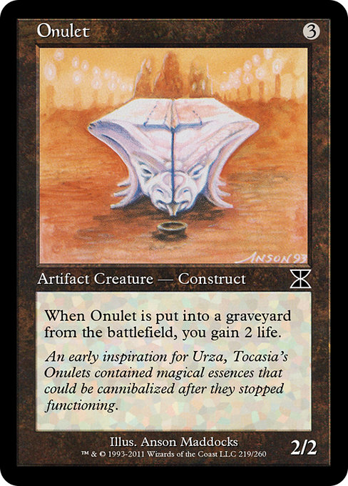 Onulet highlighted card art