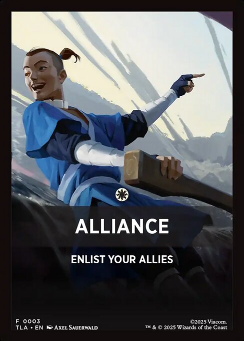 Alliance from Avatar: The Last Airbender Jumpstart Front Cards