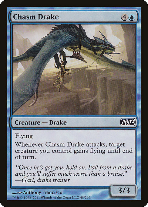 Chasm Drake highlighted card art