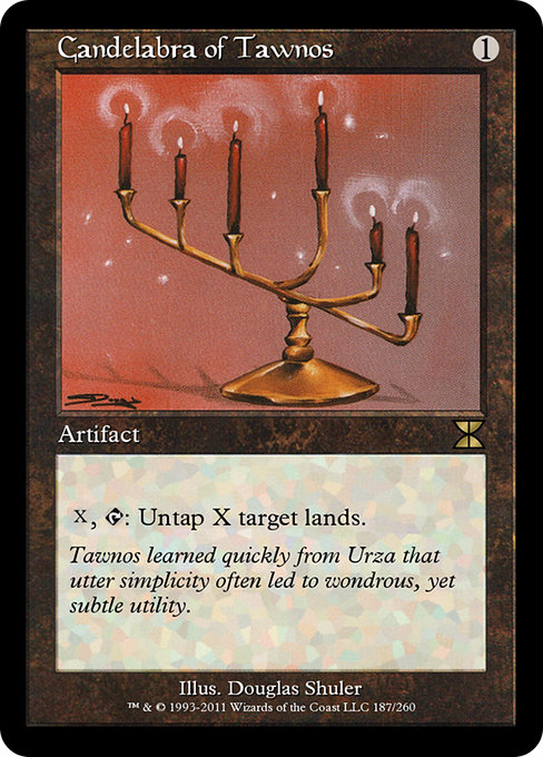 Candelabra of Tawnos from Masters Edition IV