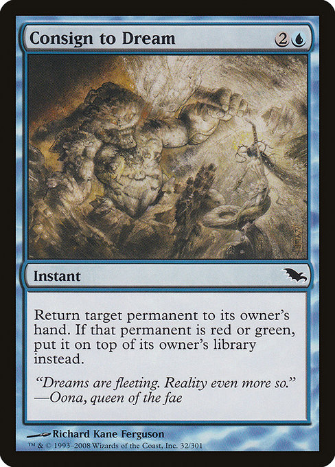 Consign to Dream highlighted card art