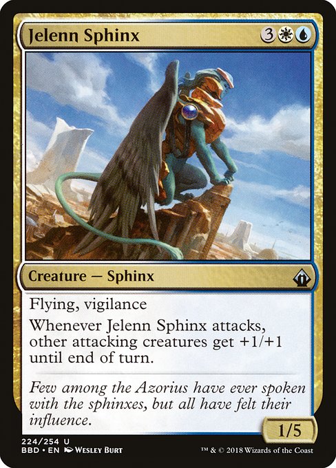 Jelenn Sphinx highlighted card art