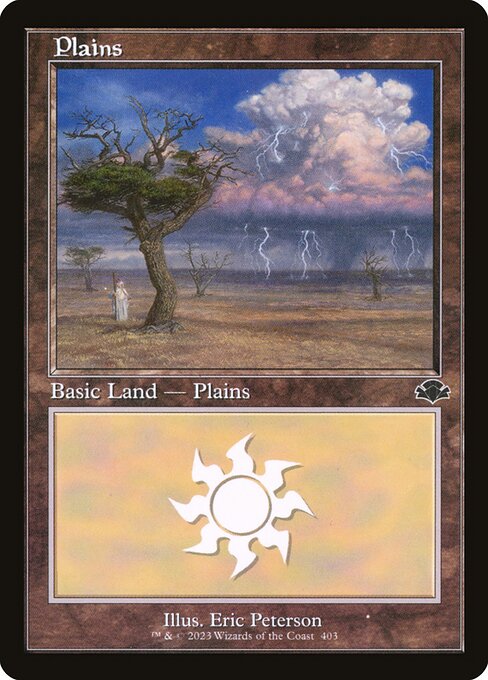 Plains from Dominaria Remastered