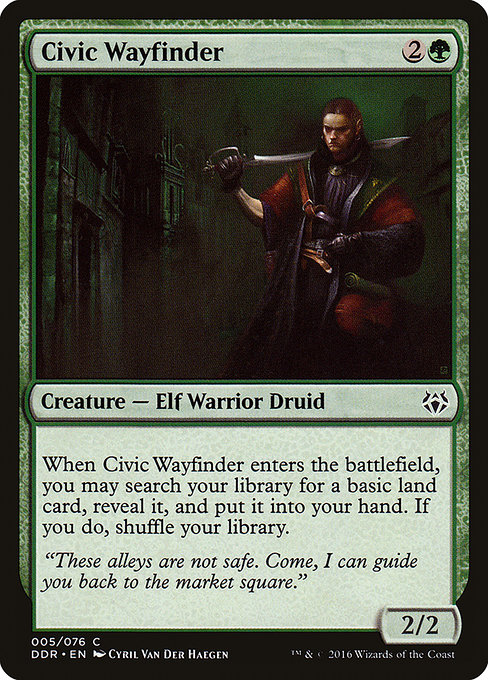 Civic Wayfinder highlighted card art