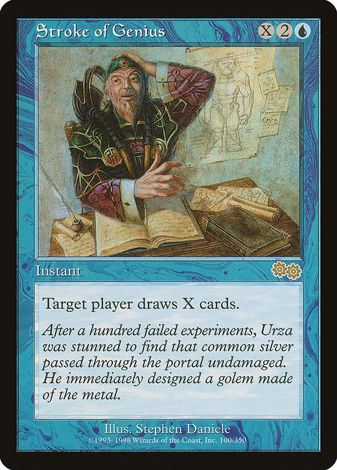 Stroke of Genius from Urza's Saga