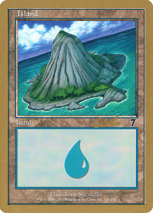 Island from World Championship Decks 2002