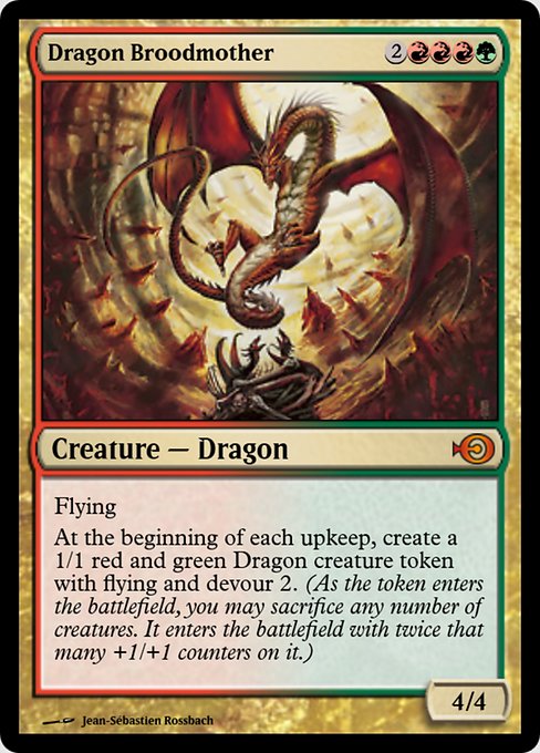 Dragon Broodmother from Magic Online Promos