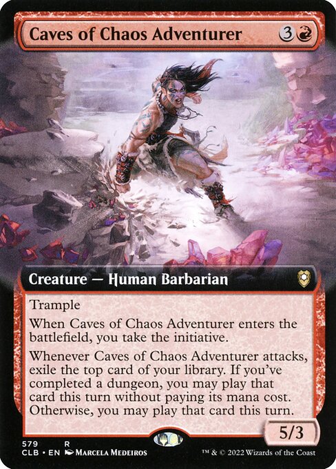 Caves of Chaos Adventurer from Commander Legends: Battle for Baldur's Gate