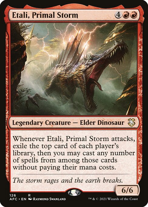 Etali, Primal Storm from Forgotten Realms Commander