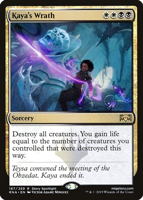 Kaya's Wrath from Ravnica Allegiance