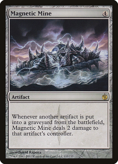 Magnetic Mine highlighted card art