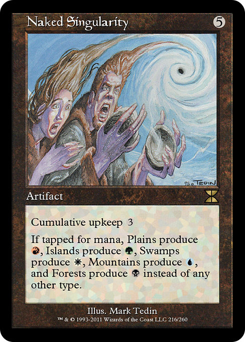 Naked Singularity highlighted card art