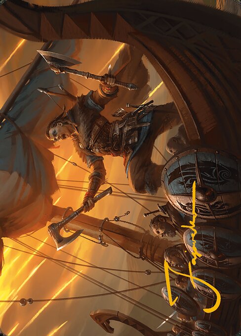 Eivor, Battle-Ready // Eivor, Battle-Ready highlighted card art