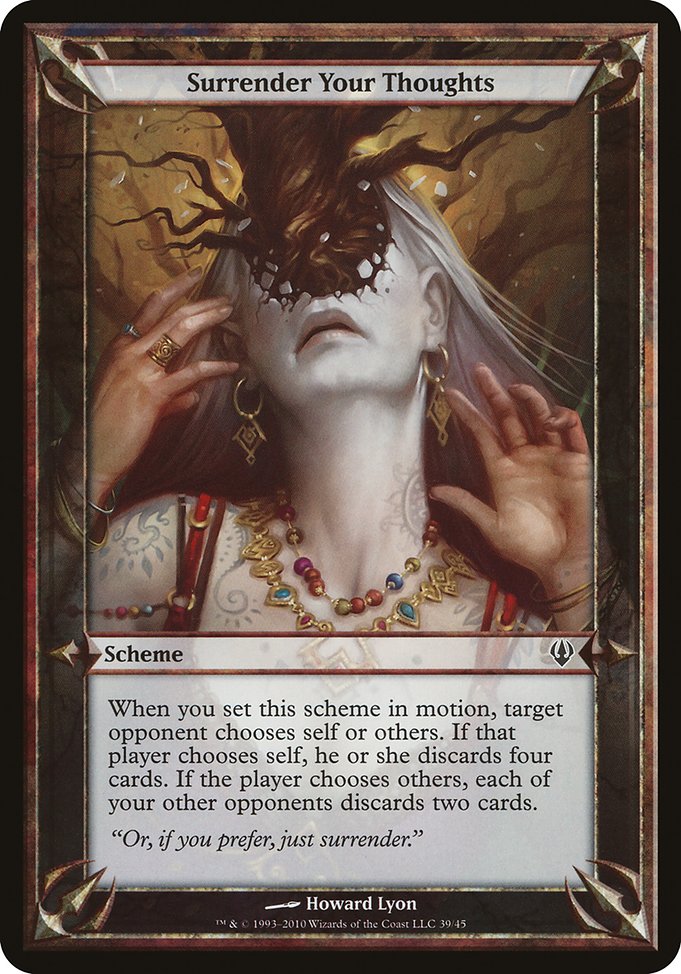 Surrender Your Thoughts highlighted card art
