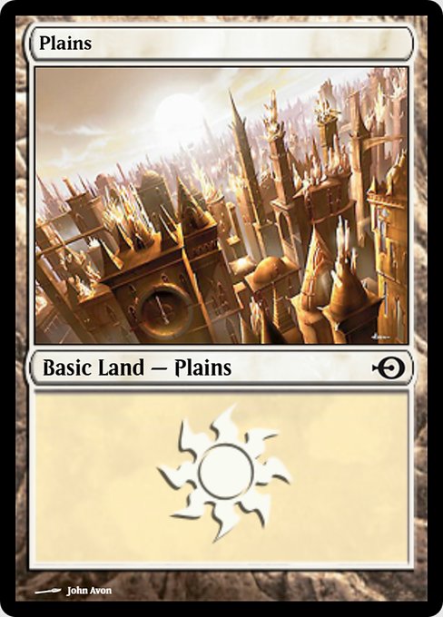 Plains from Magic Online Promos
