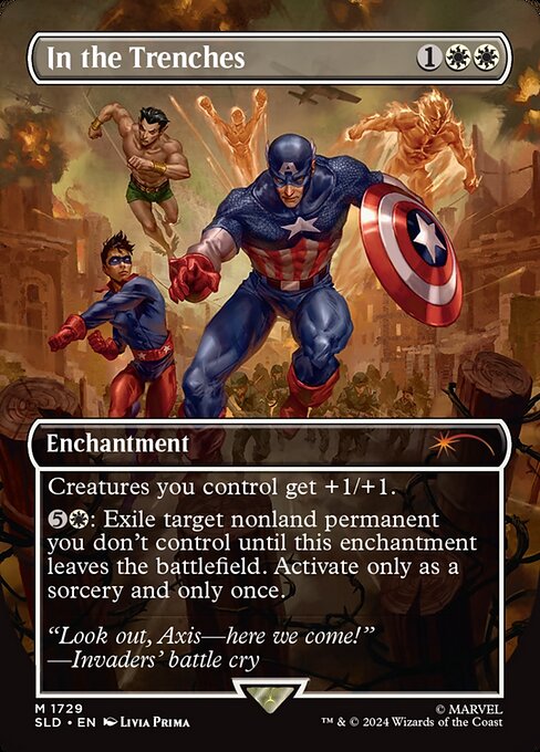 In the Trenches highlighted card art