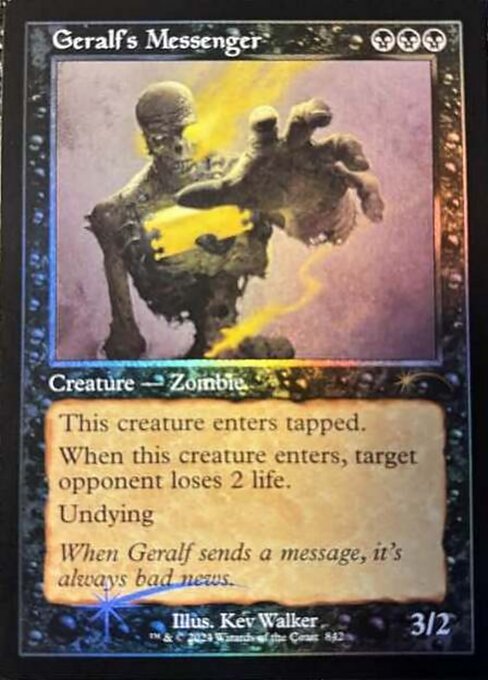 Geralf's Messenger highlighted card art