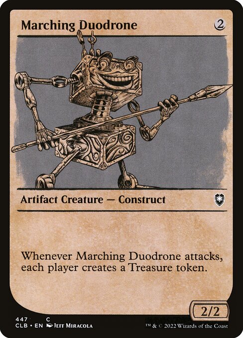 Marching Duodrone highlighted card art