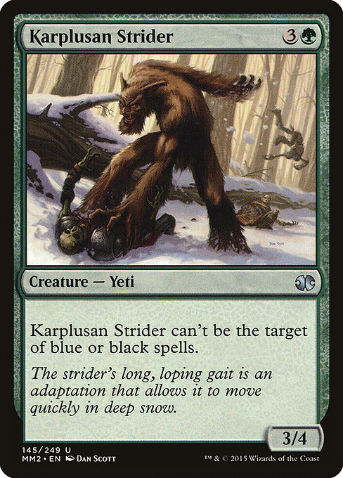 Karplusan Strider highlighted card art