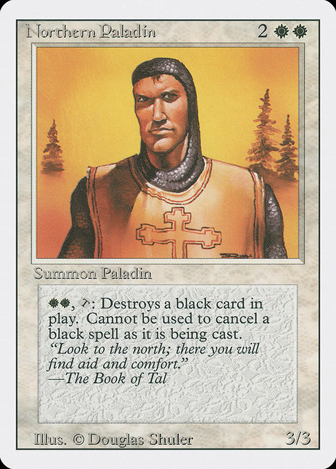 Northern Paladin from Revised Edition