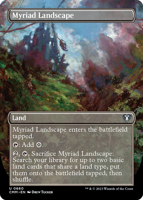 Myriad Landscape from Commander Masters