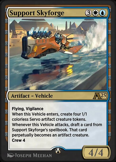 Support Skyforge highlighted card art