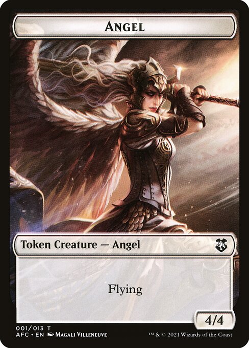Angel from Forgotten Realms Commander Tokens