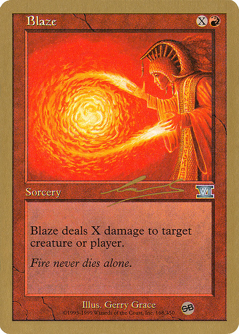 Blaze from World Championship Decks 2000