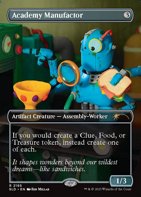 Academy Manufactor highlighted card art