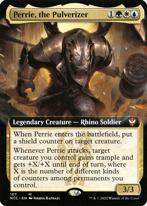 Perrie, the Pulverizer from New Capenna Commander