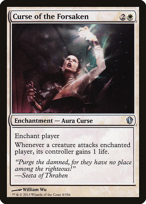 Curse of the Forsaken from Commander 2013
