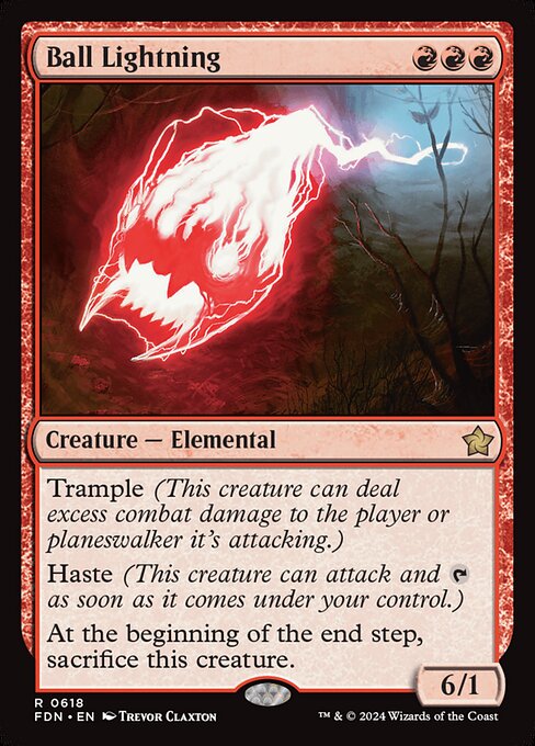 Ball Lightning highlighted card art