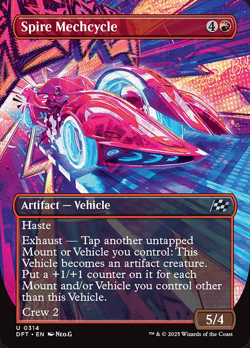 Spire Mechcycle highlighted card art
