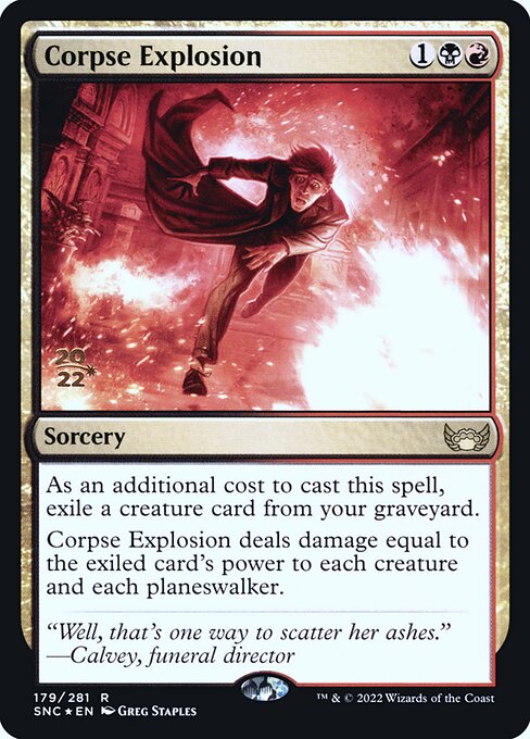 Corpse Explosion from Streets of New Capenna Promos