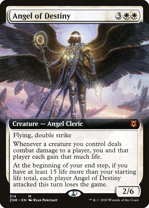 Angel of Destiny from Zendikar Rising