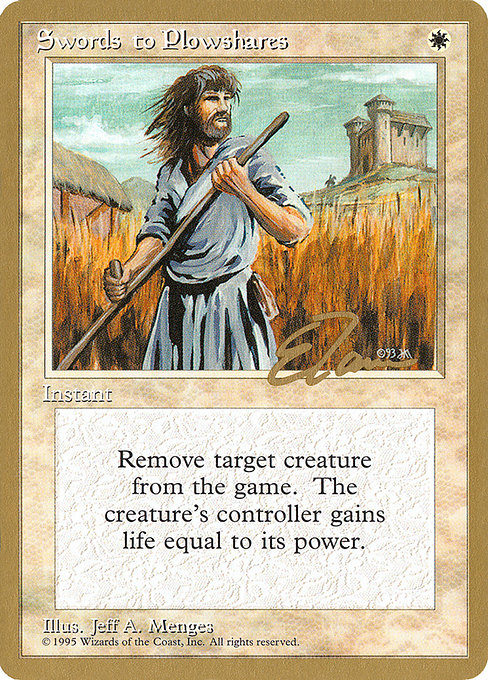 Swords to Plowshares from Pro Tour Collector Set