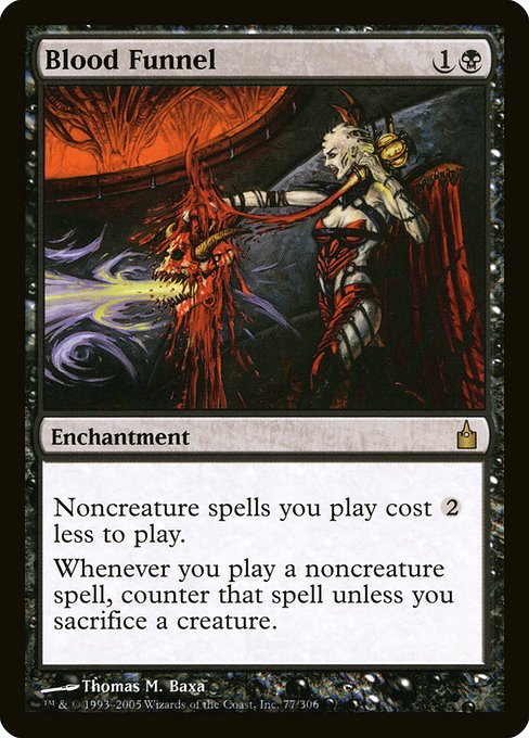 Blood Funnel highlighted card art