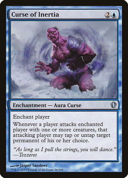 Curse of Inertia from Commander 2013