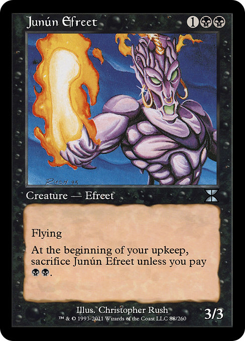Junún Efreet highlighted card art