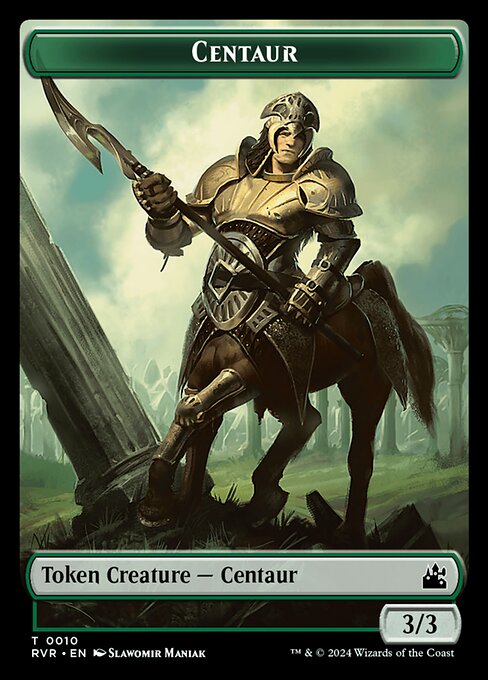 Centaur highlighted card art