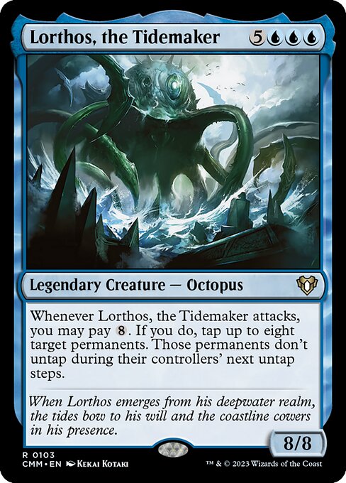 Lorthos, the Tidemaker from Commander Masters