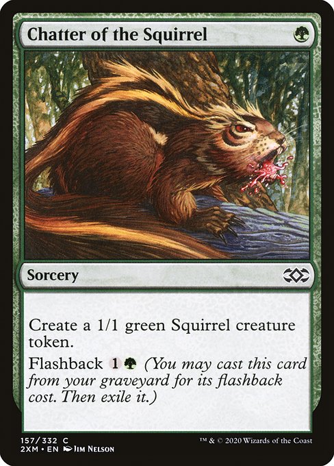 Chatter of the Squirrel from Double Masters