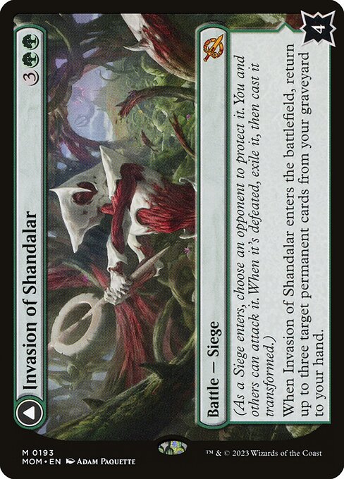 Invasion of Shandalar // Leyline Surge from March of the Machine