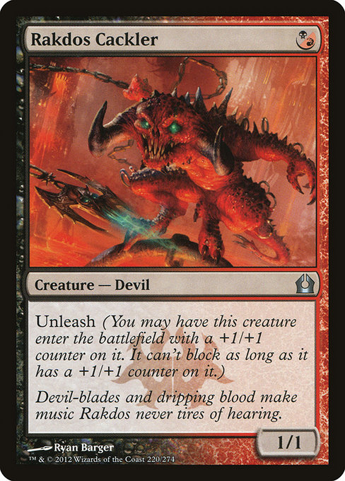 Rakdos Cackler from Return to Ravnica