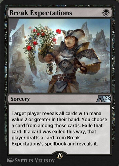 Break Expectations highlighted card art