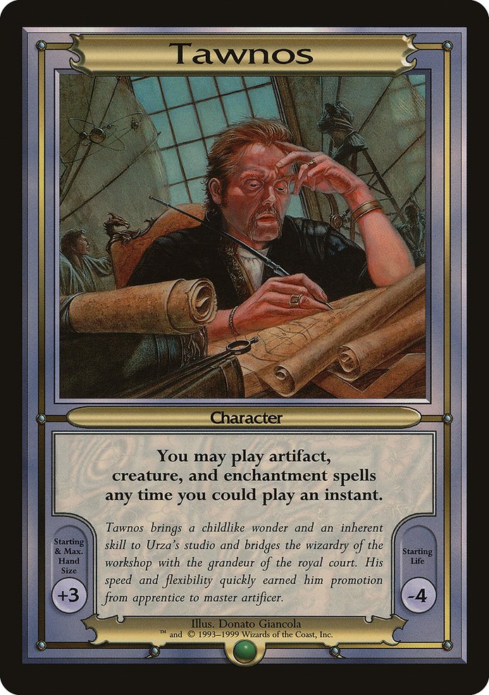 Tawnos highlighted card art